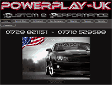 Tablet Screenshot of powerplay-uk.com